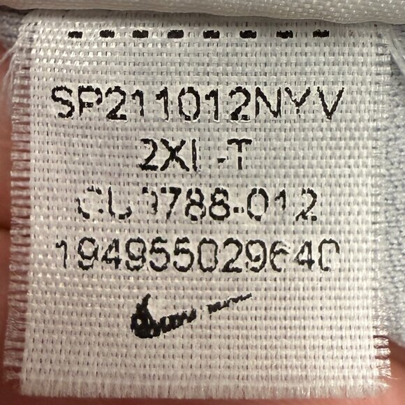 EUC Men's NIKE Dri-Fit Essential Polo Golf Checkered Gray‎ CU9788 | Size 2XL-T - Picture 8 of 8